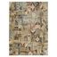 Legend Multicolor Hand-Knotted Wool Patchwork Rug