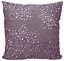 Lavender Sequined Embroidered Square Throw Pillow Set