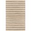 Charcoal Stripe Handwoven Jute Runner Rug 2'3" X 10'