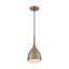 Bellcap Small Burnished Brass Pendant Light with LED Option