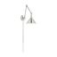 Delancey 10'' Polished Nickel Modern Industrial Swing Arm Lamp