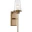 Rector Burnished Brass 18" Modern Cone Wall Sconce