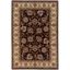 Ariana Brown and Ivory Oriental 7'10" x 11' Area Rug