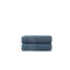 Sienna Blue Turkish Cotton Luxury Bath Towels Set of 2