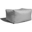 Leon Granite Outdoor Bean Bag Ottoman with Sunbrella Cover