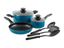 Palmer 8-Piece Blue Non-Stick Aluminum Cookware Set