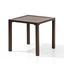 Pellebant Brown Aluminum Outdoor Square Side Table