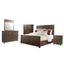 Dex King Walnut Platform Storage 5-Piece Bedroom Set