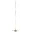 Pilar 63.75" Polished Gold Metal Arc Floor Lamp