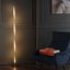 Pilar 63.75" Polished Gold Metal Arc Floor Lamp