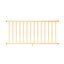 Pressure-Treated Southern Yellow Pine 6 ft. Wood Railing Kit with Square Balusters