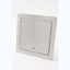 White 10" x 10" Metal Universal Access Door