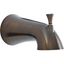 Oil Rubbed Bronze Diverter Tub Spout with Pull-Up Style