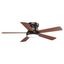 Antique Bronze 52" Low Profile Ceiling Fan with LED Light