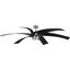 Insigna 72" Brushed Nickel Ceiling Fan with LED Light and Remote