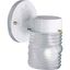 White Porcelain Outdoor Jelly Jar Wall Lantern