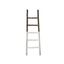 Millie French Roast and Linen White Eucalyptus Blanket Ladder