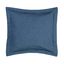 Queensland Textured Blue Polyester Euro Sham