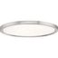 20" Brushed Nickel LED Flush Mount Ceiling Light