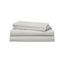 Stone Gray Cotton Sateen Queen Sheet Set