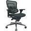 ErgoFlex High Back Executive Mesh Chair with Adjustable Arms - Green