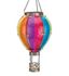 15'' Multicolor Glass Hot Air Balloon LED Lantern