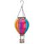 15'' Multicolor Glass Hot Air Balloon LED Lantern