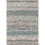 Transitional Gray Flat-Woven 10' x 14' Non-Skid Area Rug