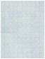 Blue and Beige Tufted Handmade Wool Area Rug, 9' x 12'