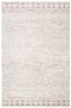 Handmade Ivory & Grey Abstract Wool Area Rug, 11' x 15'