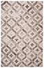 Handmade Gray Abstract Wool Area Rug 8' x 10'