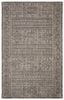 Handmade Gray Abstract Wool Area Rug 8' x 10'