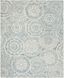 Ivory Abstract Tufted Wool 10' x 14' Rectangular Area Rug