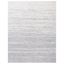 Light Grey and Grey Abstract Synthetic 10' x 14' Area Rug