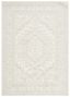 Sage and Ivory Rectangular Synthetic 4' x 6' Area Rug