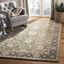 Handmade Tufted Woolen Elegance Area Rug, Gray, 6' x 9'