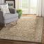 Handmade Tan & Ivory Tufted Wool Rectangular Area Rug, 11' x 17'