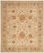 Handmade Floral Tufted Wool Area Rug, Beige, 9' x 12'