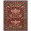 Handmade Red Wool 9' x 12' Oriental Area Rug