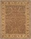 Antiquity Brown and Gold Wool 11' x 17' Handmade Area Rug