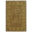 Antiquity Heirloom Brown/Gold Hand-Spun Wool Tufted Rug 2' x 3'