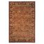 Handmade Wine and Gold Wool Tufted Area Rug, 5' x 8'