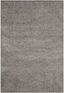 Luxurious Athens 59" Square Light Grey Easy-Care Shag Rug