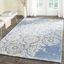 Hand-Tufted Bella Wool Square Rug in Light Blue/Ivory, 5'x5'