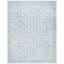 Hand-Tufted Artisan Blue & Ivory Wool Rectangular Rug, 10' x 14'