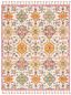 Ivory Floral Handmade Wool 9' x 12' Area Rug