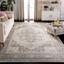 Brentwood 12' x 18' Cream and Gray Synthetic Area Rug