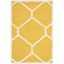 Hand-Tufted Cambridge Wool Rug in Gold/Ivory, 3' x 5'