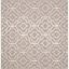 Elegant Cambridge Square Beige & Ivory Hand-Tufted Wool Rug