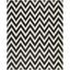 Hand-Tufted Cambridge Wool 8' x 10' Rug in Black/Ivory